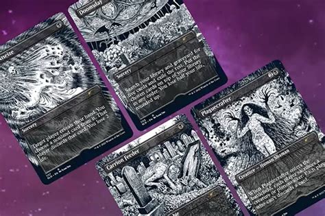 Junji ito magic spell cards
